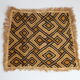 Shoowa rug, velours du Kasaï, Congo 1960s.