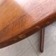 Table ovale Baumann en teck massif