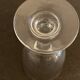 7 antique blown foot glasses