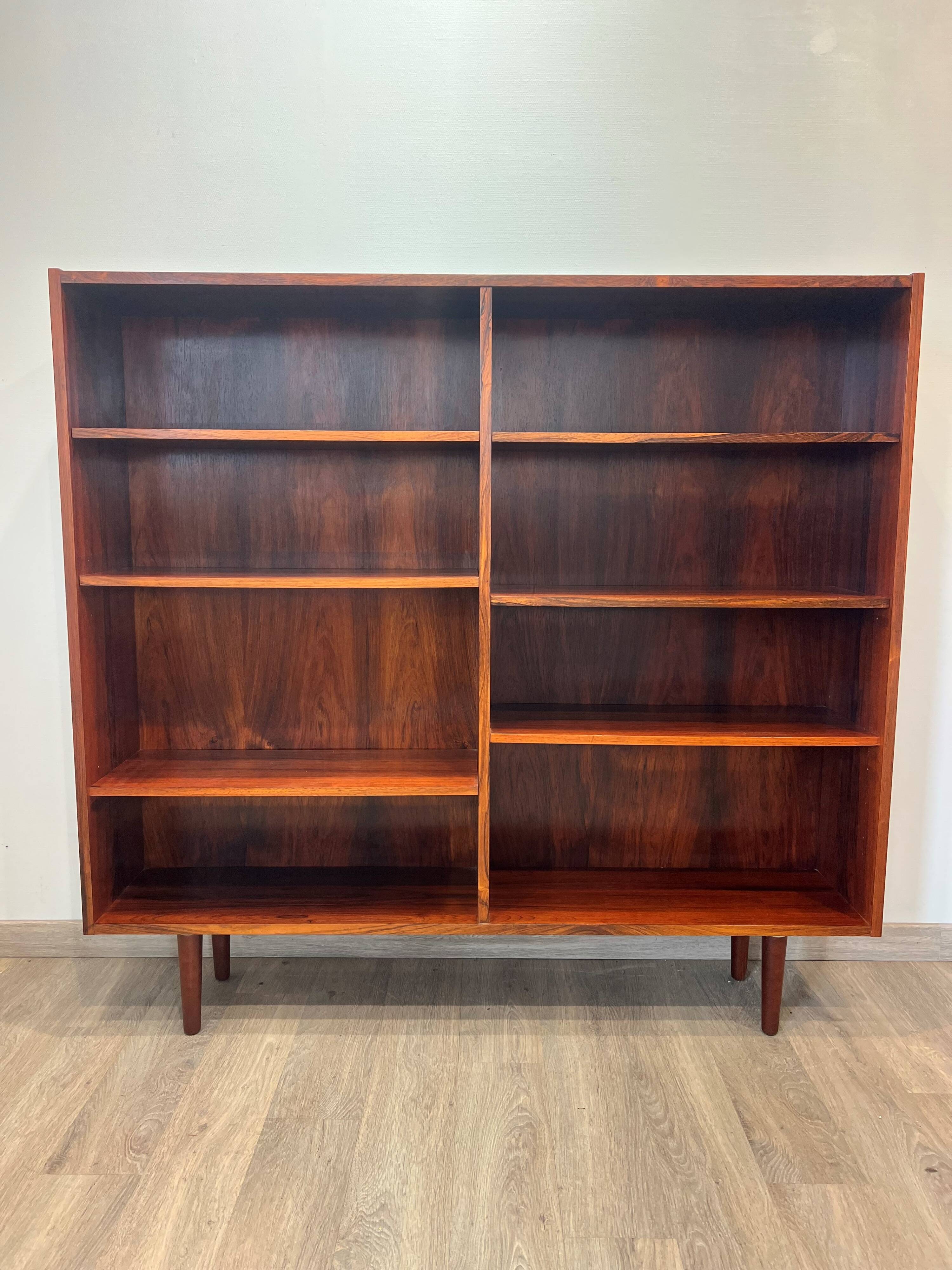 Scandinavian bookshelf in rosewood by Dammand & Rasmussen