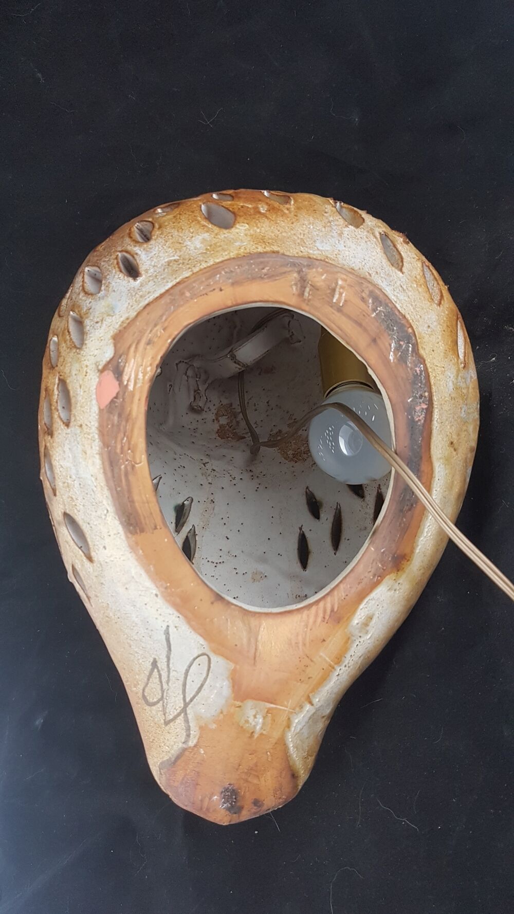 Agnès Escalca ceramic lamp