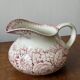 Antique pink ironstone toilet pitcher