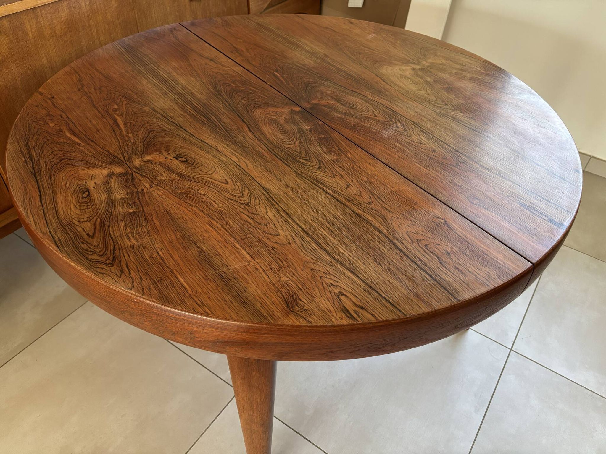 Vintage Scandinavian dining table Baumann