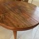 Table à manger vintage scandinave Baumann 