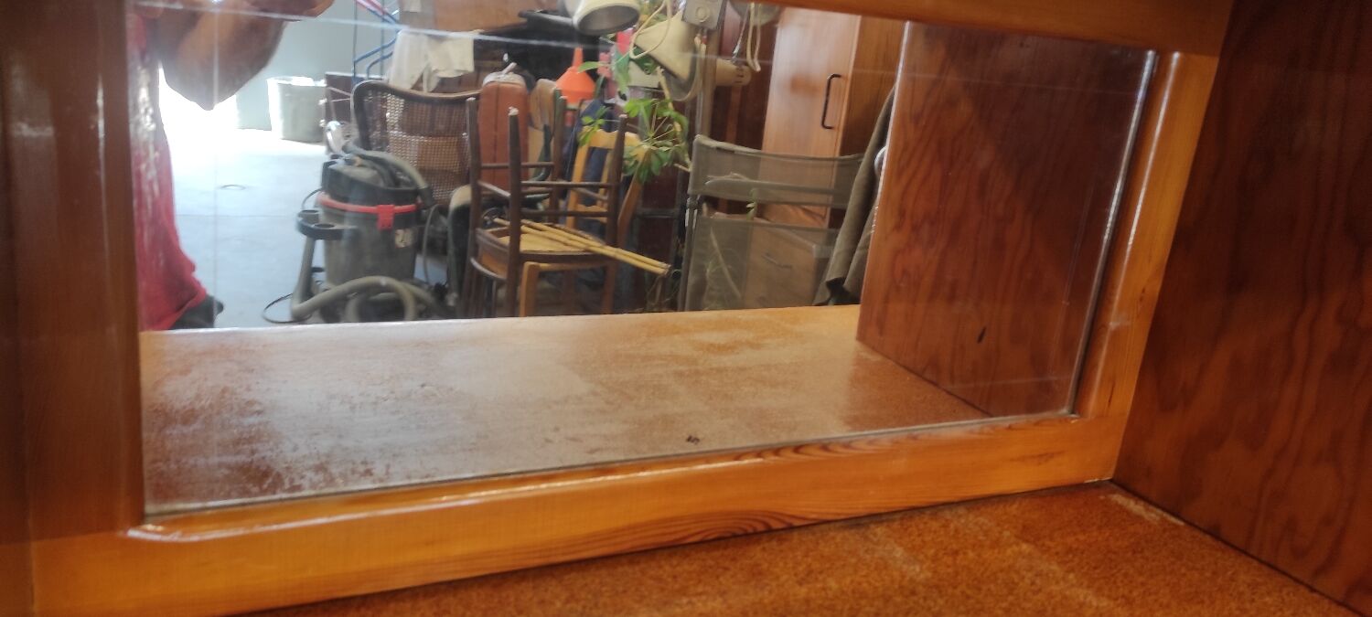 Mado vintage wooden sideboard 3 bodies Mid-century