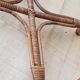 Rattan coffee table and canning