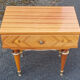 Paire de tables de nuit, vintage, années 50 / 60, marqueterie