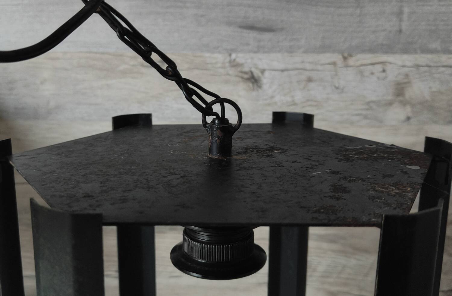 Hexagonal Pendant Lamp by Erik Höglund