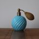 Blue opaline perfume bottle
