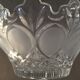 Cup on foot a fruit compotier glass crystal art deco