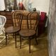 Duo of chairs bistrot Thonet early XXth