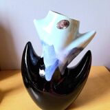 Flamed stoneware vase 1960