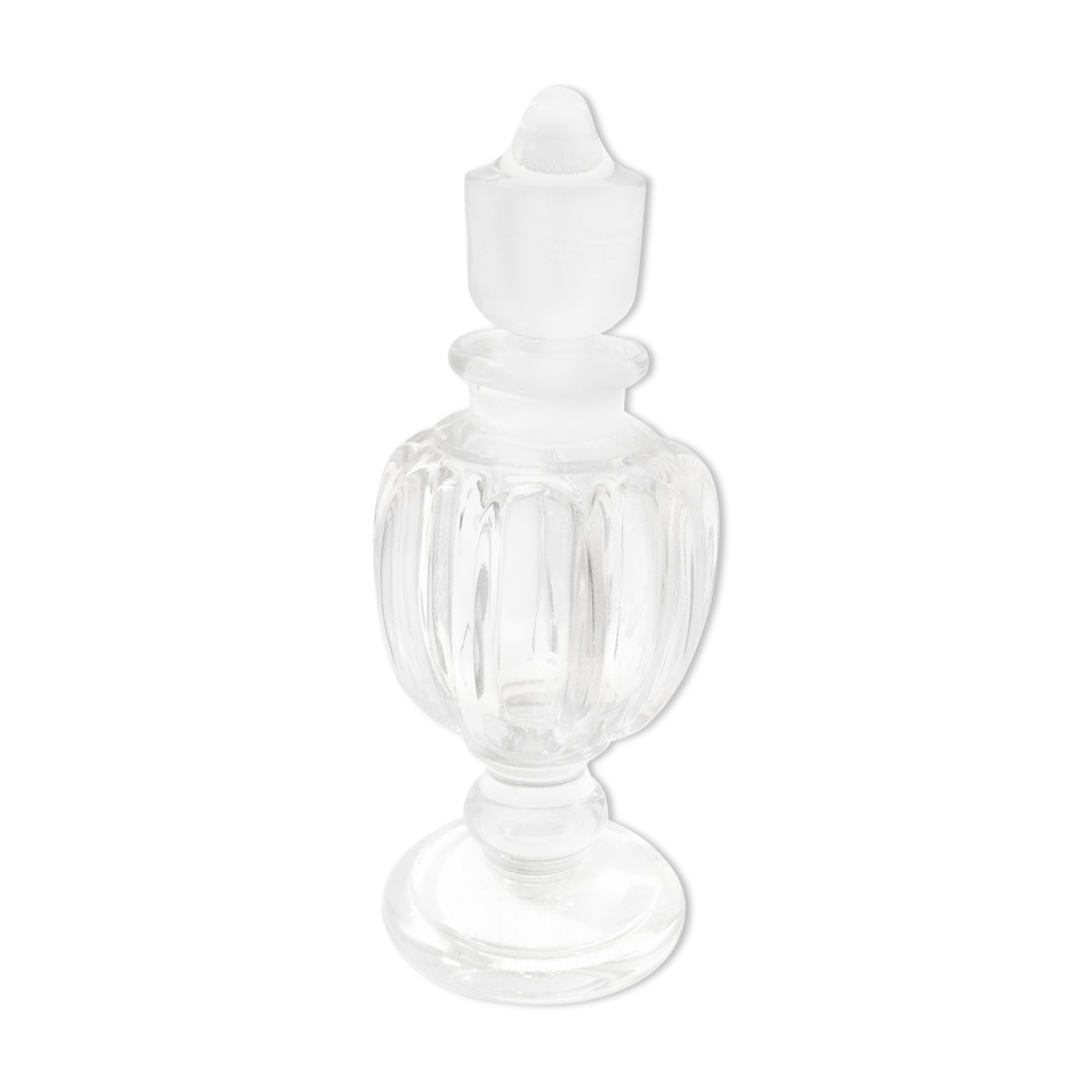 Flacon de parfum cristal Balenciaga  année 50