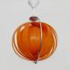 Vintage Christian Koban “Moon” orange pendant light, 80s