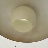 Suspension Philips vintage style Louis Kalff mustard