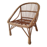 Vintage rattan children's chair