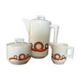 Sugar coffee maker and milk pot Massé Surget