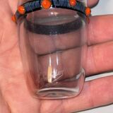 Schneider Vase with Applications Called "Jewels"
