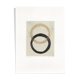 Monotype on paper original dated and signed without the frame
