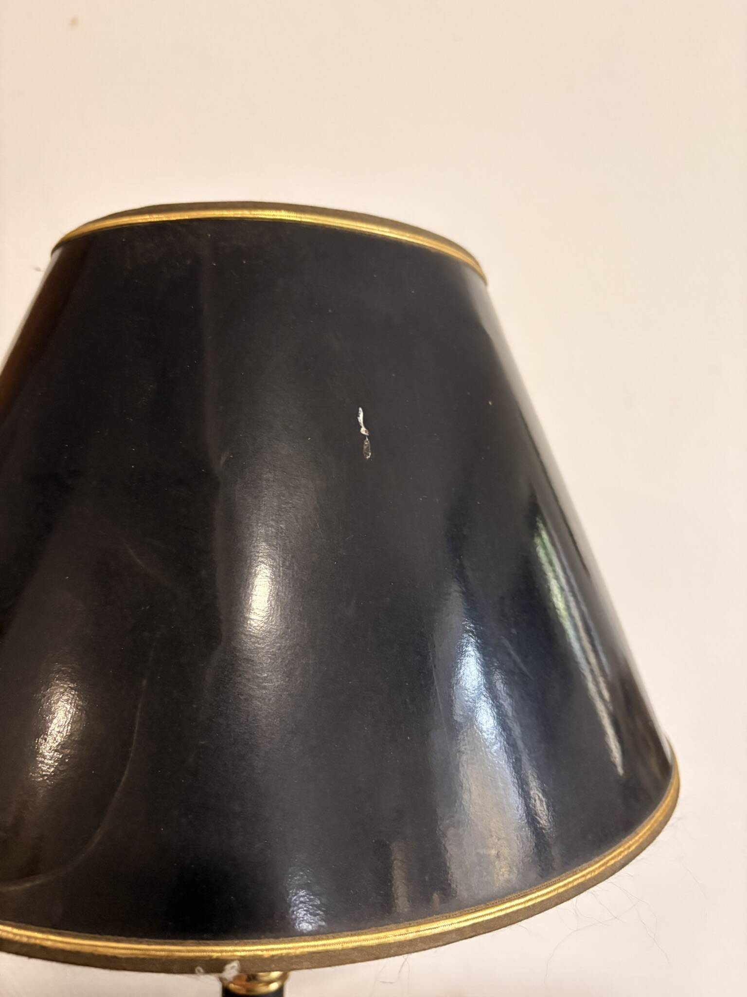 Antique Directoire Style Neoclassical Column Table Lamp Return Egypt