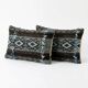 Set of 2 vintage kilim cushion covers 36x51 cm