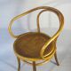Le Corbusier b9 blond armchair, by Kohn, wooden seat 1915