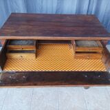 Restoration period chest of drawers in walnut