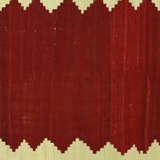 Vintage Minimalist Turkish Kilim Rug 133x213 cm Handmade Wool