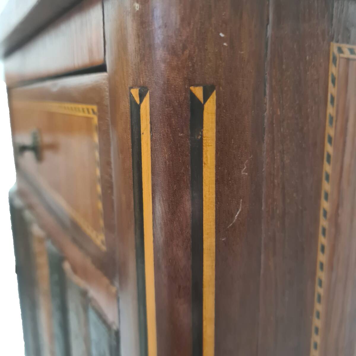 Antique French Louis XVI Style Bedside Table, from around 1900