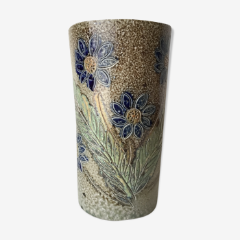 Jean Claude Monange cylinder vase