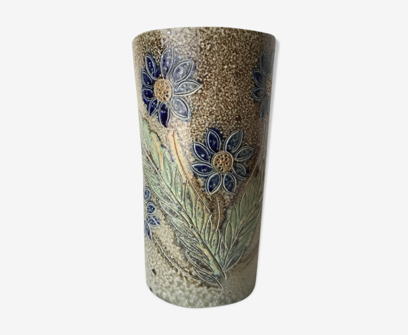 Vase cylindre Jean Claude Monange