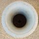 Pair of old Medici vase in cast iron, early XXth, H: 43.5cm