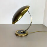 German Brass Kaiser Idell 6751 Bauhaus Desk Light Christian Dell, Germany, 1950s