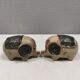 Ceramic elephants as salt and pepper sets made for Danish Søholm 1970-80s