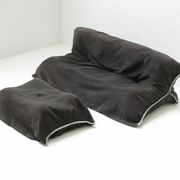 Yoko sofa in alcantara by Michel Ducaroy for Ligne Roset France