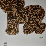 Vintage Keith Haring screen print