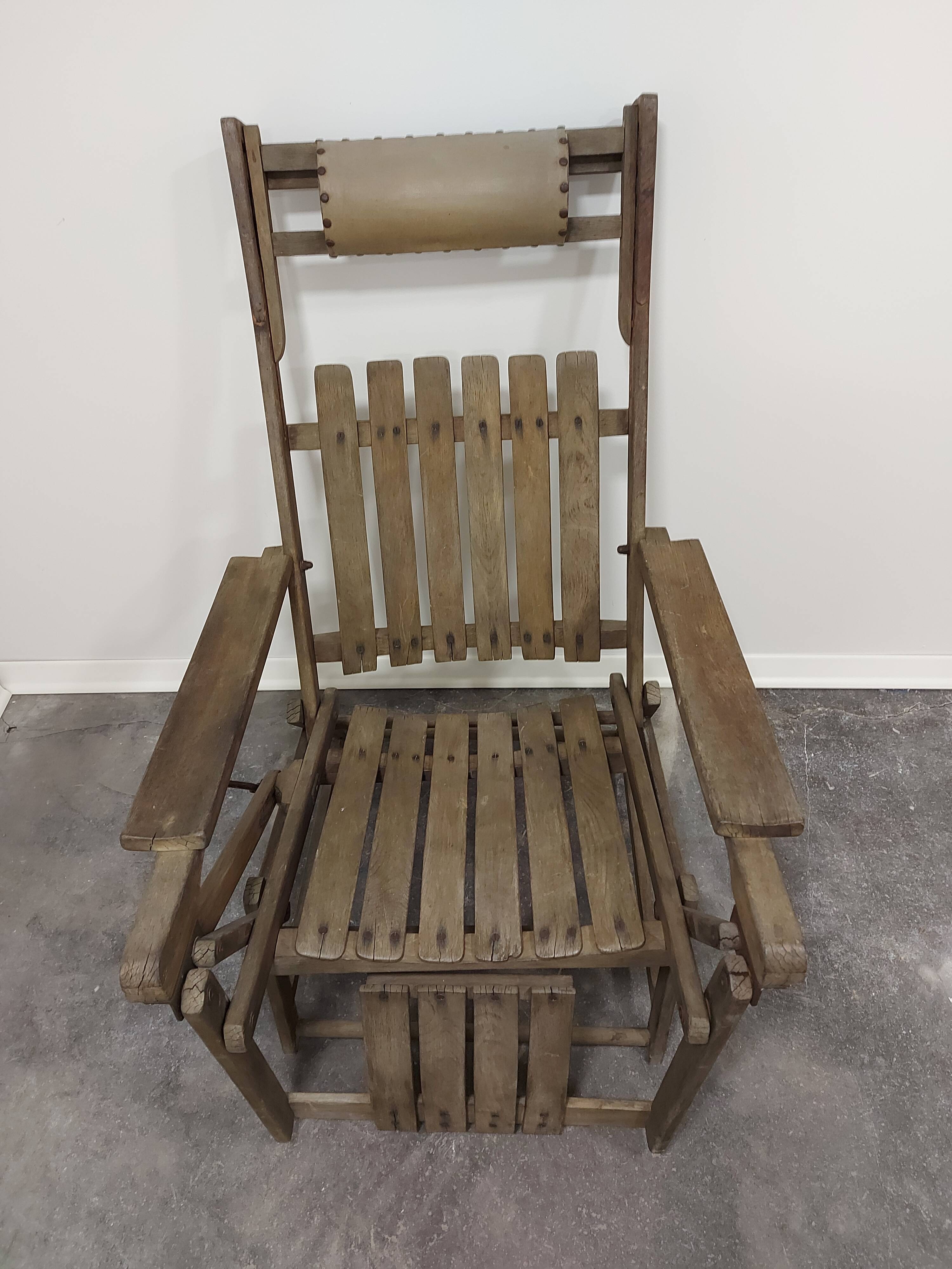 Fauteuil Siesta Medizinal N. 44 par Hans et Wassili Luckhardt pour Thonet, années 1930