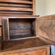 Vaisselier Dauphinois XIXe en merisier, buffet 2 corps