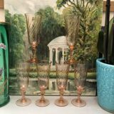 Rosaline champagne flutes
