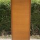 Meuble à rideau vintage en bois années 60-70