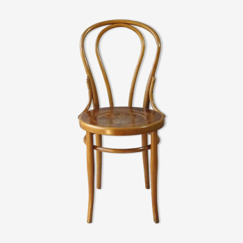 Vienna bistro chair N°18 wood-curved by KOHN, 1910 wooden seat,