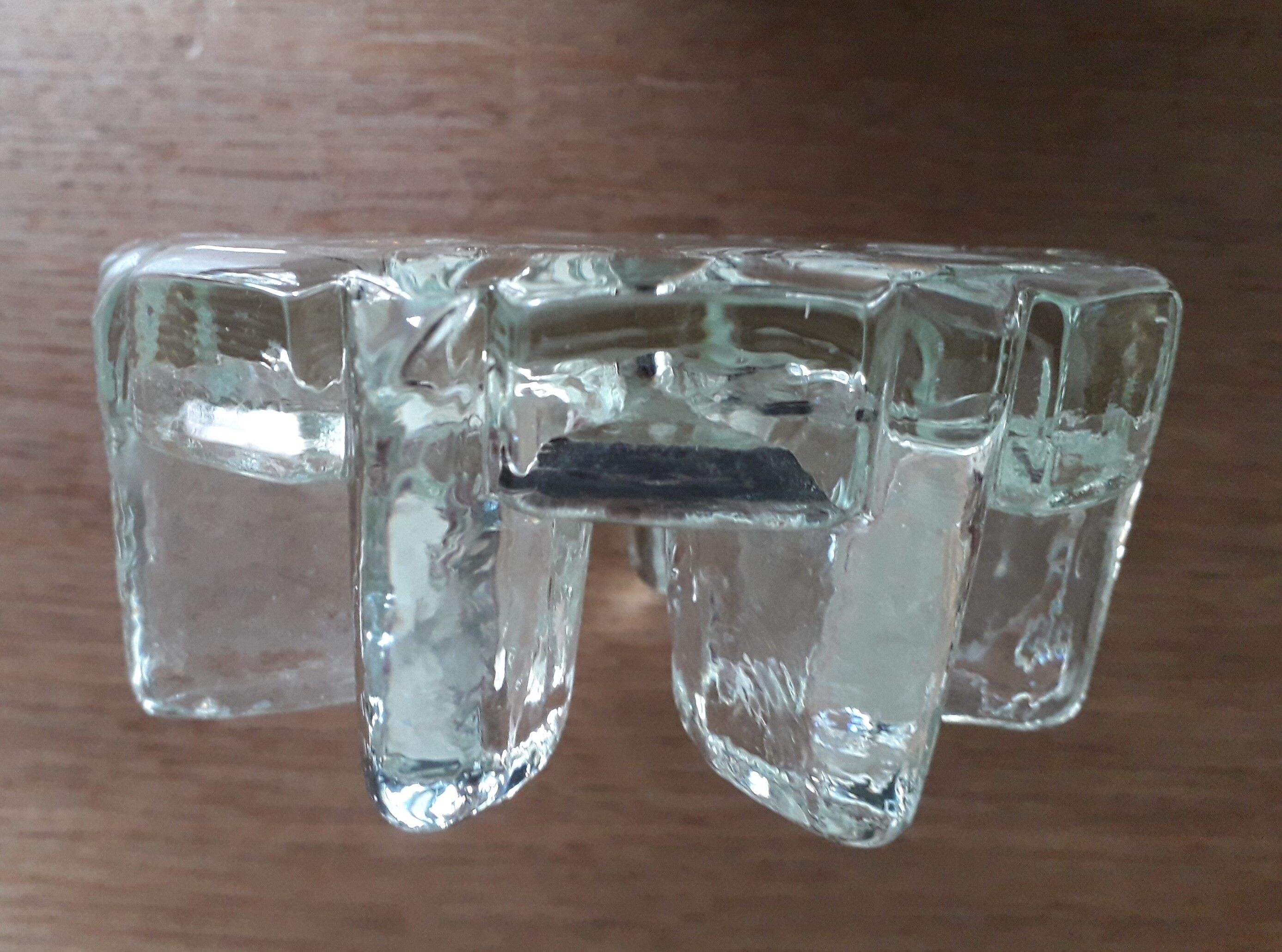 Photophore crystal plate bottom