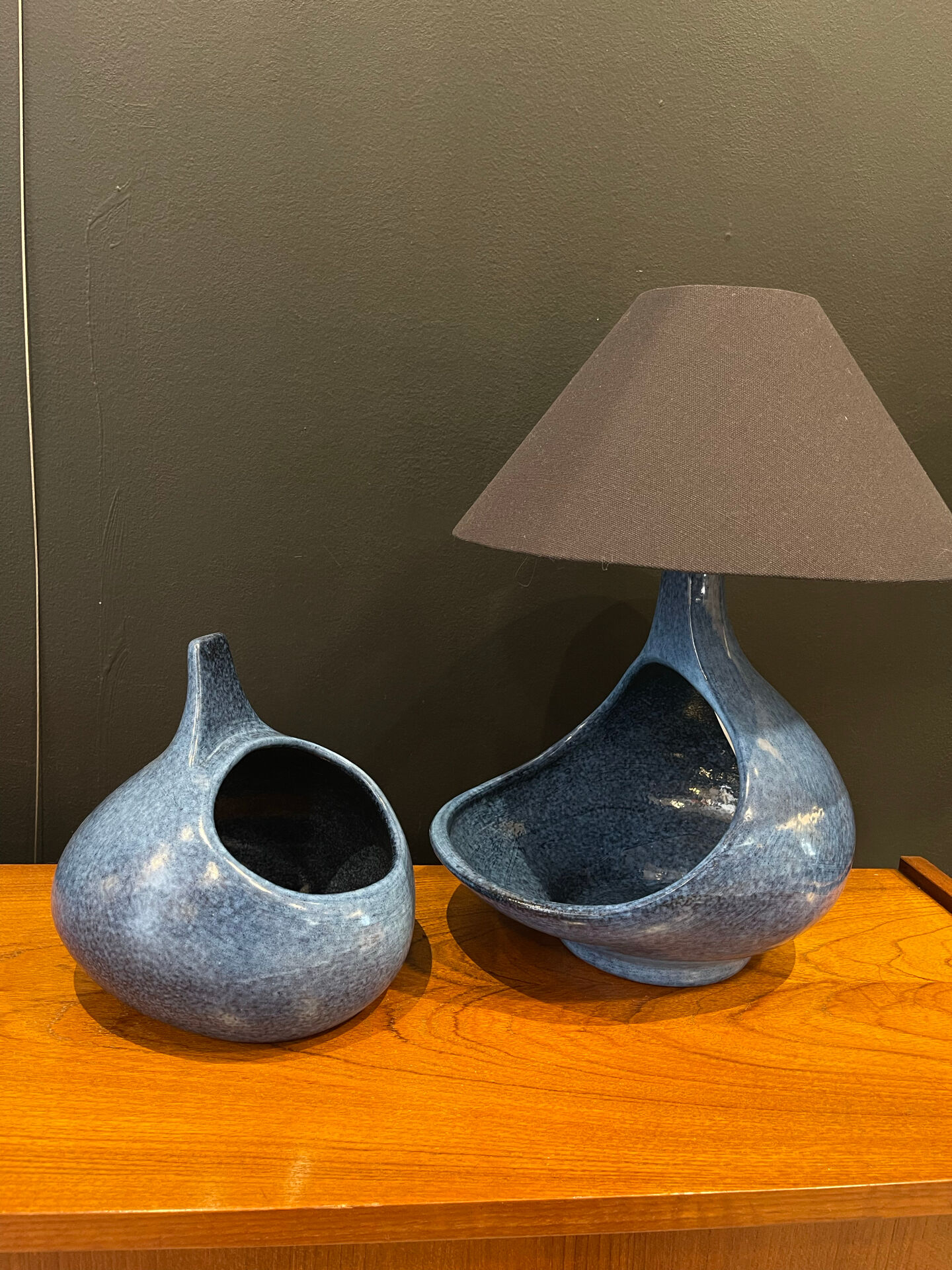 Ceramic lamp by Fred and Andrée Stocker 1960