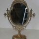 Old adjustable table mirror