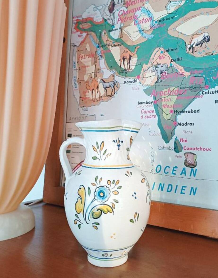Vintage pitcher - Talavera Niveiro Spain