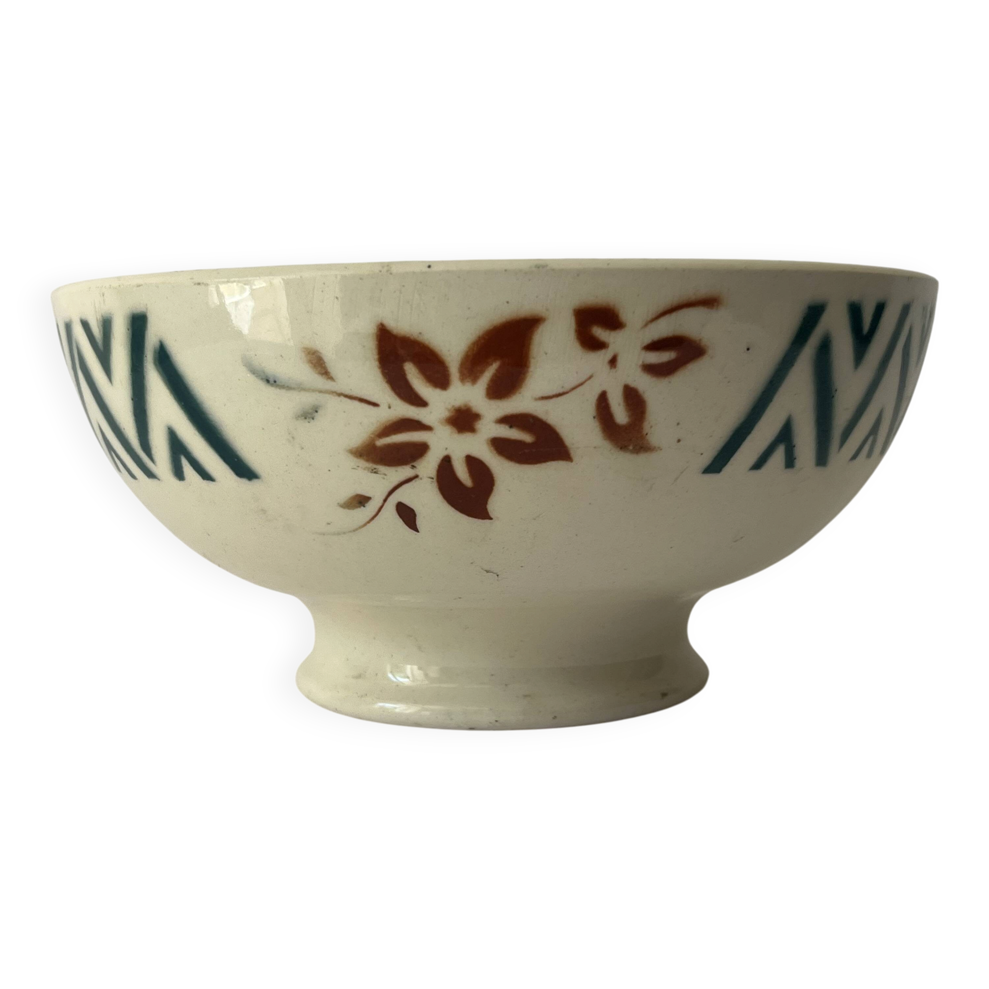 Old Sarreguemines Bowl - 5056