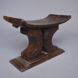 Antique african wooden ashanti stool