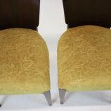 4 art deco dining chairs h-214 by Jindrich Halabala for Up Závody, set of 4