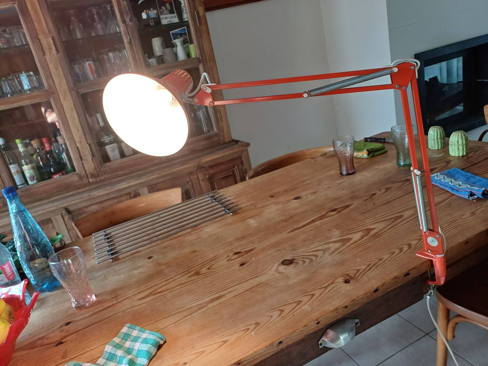 Lampe de Bureau Vintage Italien