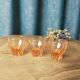 Lot de 27 Verres rosaline Art Déco